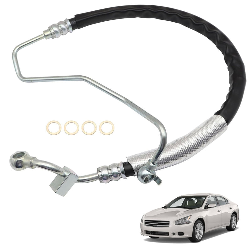 XQSMWF Power Steering Pressure Line Hose Assembly Compatible With Nissan Maxima 2009-2014 Compatible With Altima 2008-2012 Compatible With SV Sedan 4-Door 3.5L 2011 replace 3403716 497209N00A