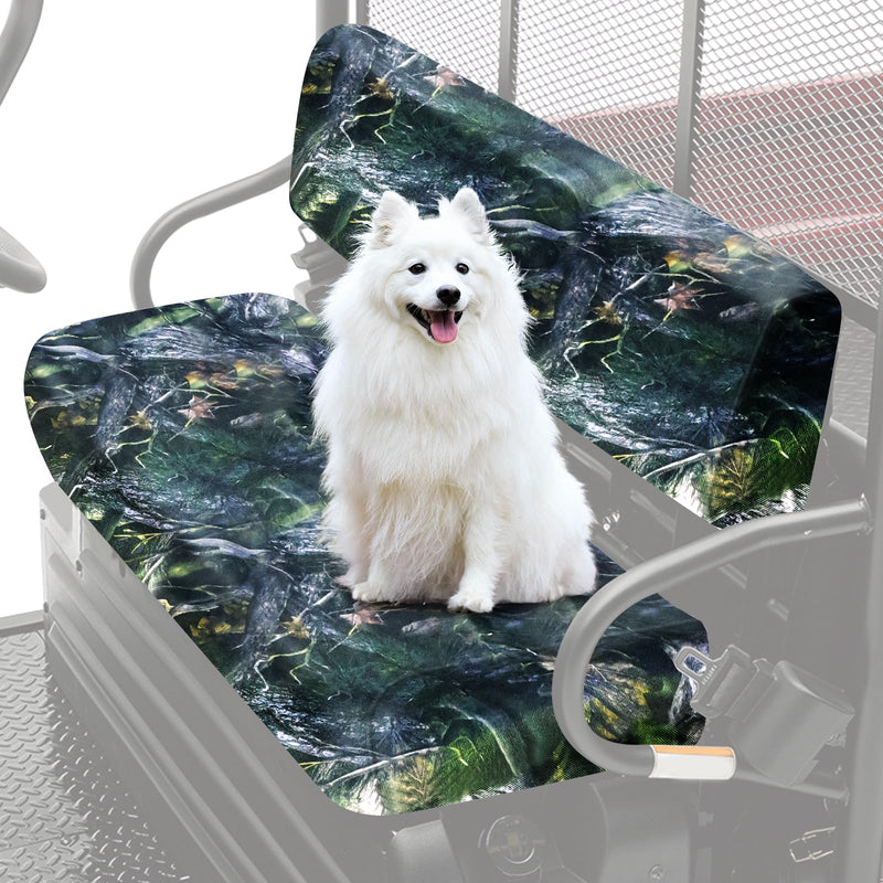 StarknightMT Mule 4010 Seat Cover UTV Mule Seat Cover Compatible with Kawasaki Mule 4010 4000 3000 3010 2001-2023 Camo Mule Bench Seat Covers