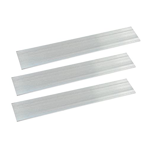 Feelers 6061 Aluminum Bar 5/16" Thickness x 1" Width x 12" Length Aluminum Solid Square Bar, 3 Pcs 5/16" THK - 3 Pcs 1"W x 12"L