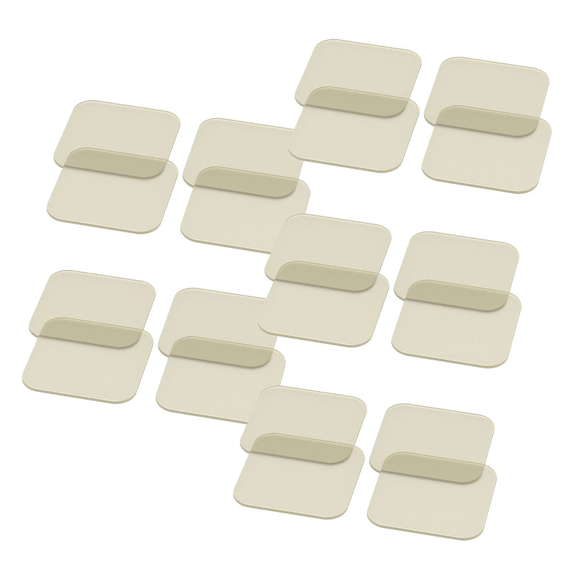 Pure Enrichment® Genuine Reusable Electrode 5-Pack Gel Patch Set - Adhesive TENS Unit & EMS Unit Replacement Patches for PurePulse™ Trio Muscle Stimulator - 20 Total (PETNEMHT)