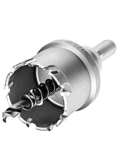 EZARC Carbide Hole Saw, 1-5/8" 41mm for Stainless Steel and Sheet Metal