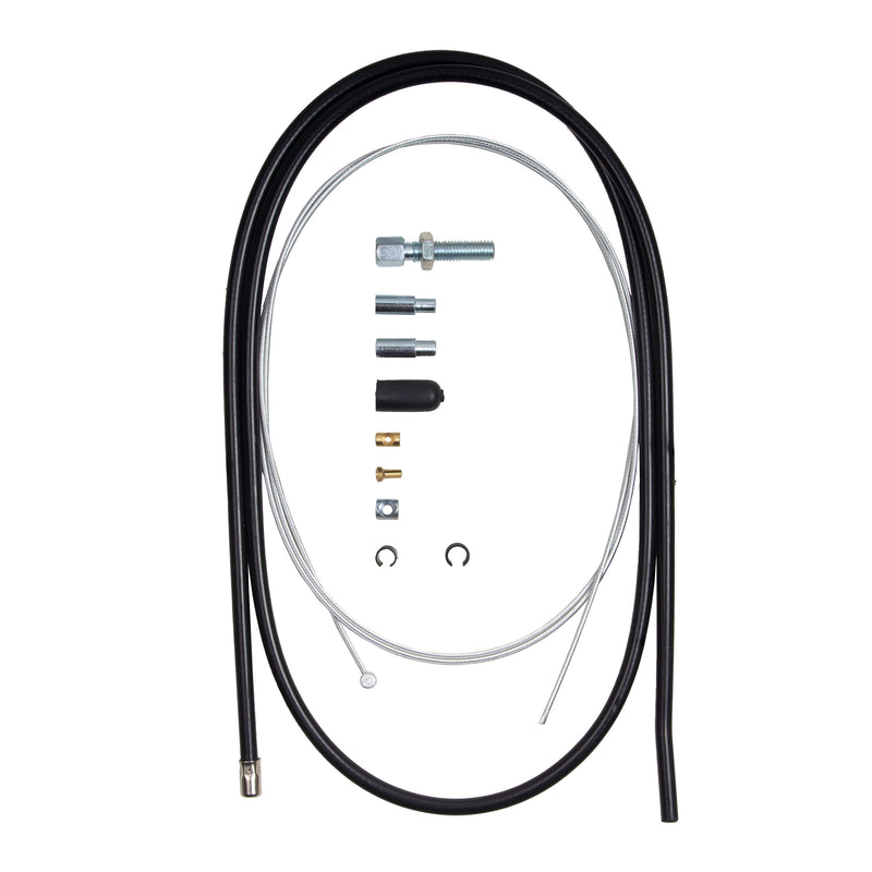 Motorcycle Clutch Cable (DIY) Repair Build-Your-own Kit Compatible with Universal/Honda/Yamaha/BMW/Kawasaki/Indian/Suzuki/Ducati/Victory/Triumph/KTM/Aprilia