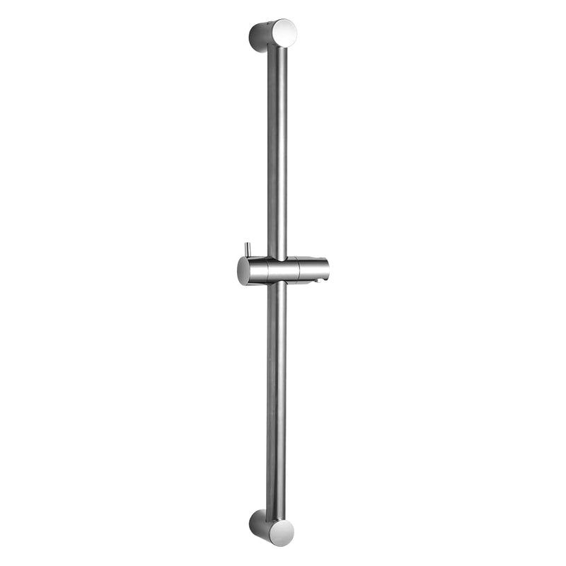 OFFO Shower Slide Bar 24 in Segmental Slide Bar Adjustable Installation Distance 18-24 in with 360° Adjustable Handheld Shower Head Holder for Bathroom, Screw Wall Mounted, Chrome Finish
