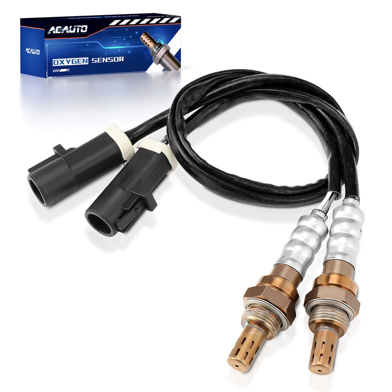 15717 Oxygen Sensor Upstream Downstream O2 Sensor Compatible with Ford F-Series Ranger Escape Explorer Mustang Foucs Expedition Mazda Lincoln Jaguar Mercury Aston Martin 15716 15718 2 Pack