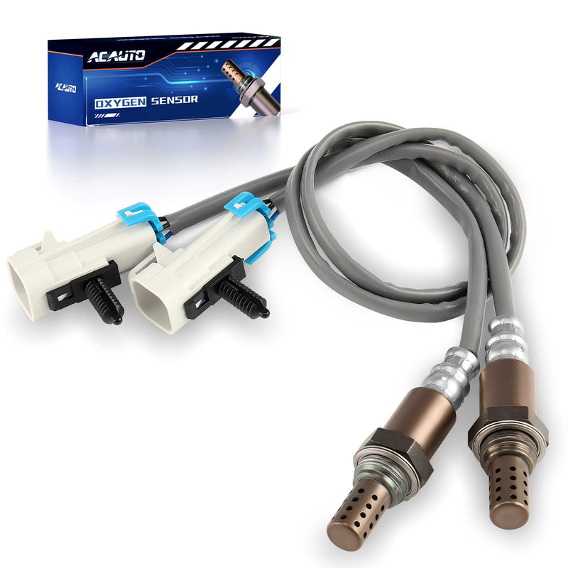 234-4668 Oxygen Sensor Upstream Downstream O2 Sensor Compatible with Chvey Silverado Suburban Avalanche Malibu Cadillac Escalade GMC Yukon Sierra Buick Pontiac Saturn 15284 21546 SG1857 2 Pack