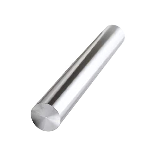 TEN-HIGH Nickel Anode Pure Nickel Bar 3.94" x 0.1", 99.6% Nickel Rods for Scientific Experiment Nickel Electroplating Solution, Diameter 2.5mm, Length 100mm Dia. 0.1" Length 3.94"