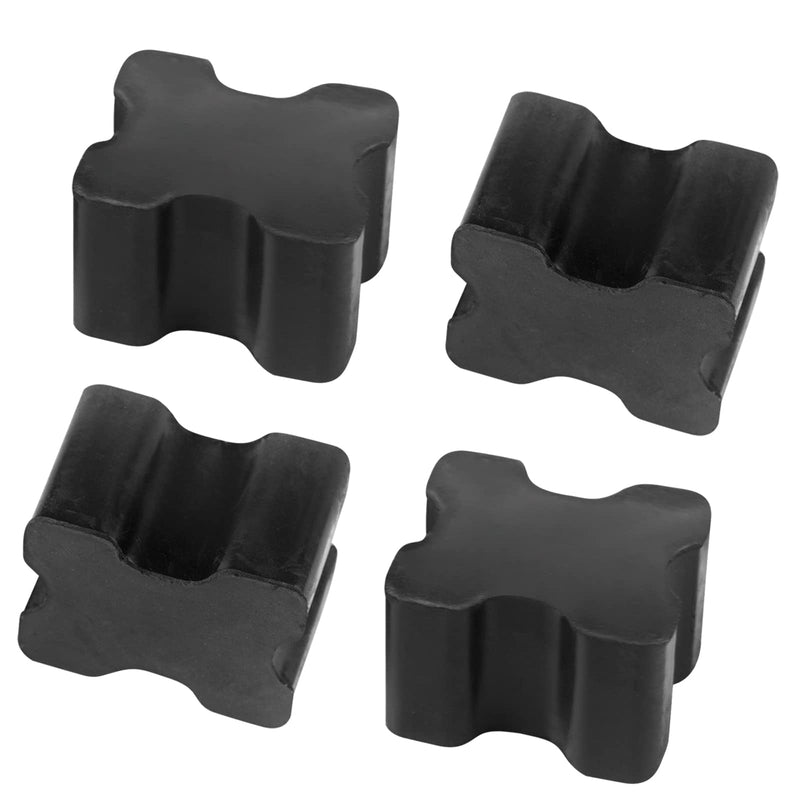 Heavy Duty Rubber Front Coil Spring Booster Kit, Rubber Coil Spacers, 1.5" Thick Pack of 4 4PCS