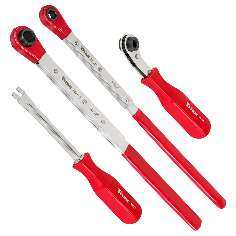 Titan 85569 4-Piece Slack Adjusting Tool and Wrench Kit