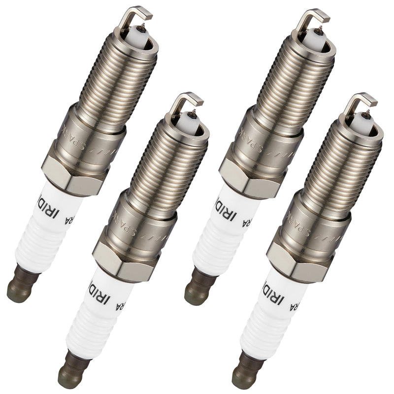 BDFHYK Set of 4 Iridium Spark Plug Compatible with Regal LaCrosse Equinox Malibu HHR Captiva Sport Terrain 9-5 G5 G6 Sky Vue Aura,2.0L 2.2L 2.4L L4 Engine Replacement for XP5263 12680076 4PCS XP526