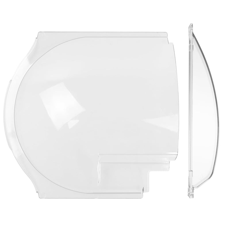 Clear Plexiglass 4812-01 Screen Door Bubble Style Slider & 4810-00 Stopper Complete Replacement Kit, Compatible with Dexter Right Hand Screen Door Bubble Style, Clear, Works with 4814-00 Holder