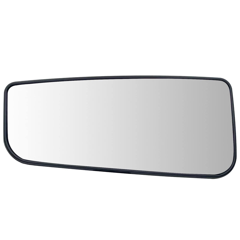 Left Driver Side Heated Lower Mirror Glass Replacement For 2015-2020 Ford F150 2017-2020 Ford F250 F350 - Towing Mirror Convex Side Mirror Glass With Rear Holder Left (Driver Side)