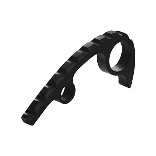 Titanium Back Spacer for Spyderco Para Military 3 Black
