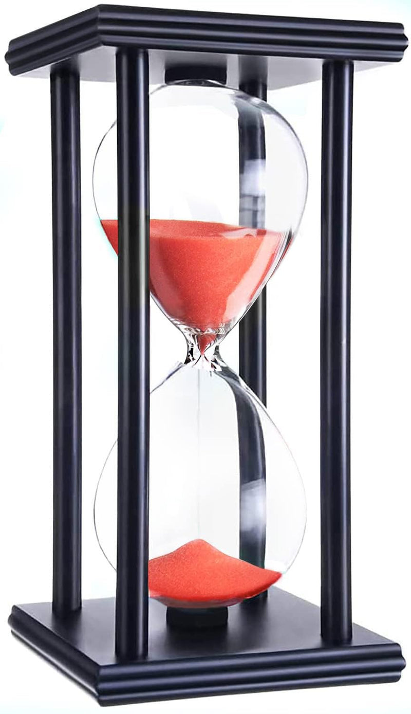 Hourglass 8inch 60 min (Red) Red Sand 8*4*4inch,60min