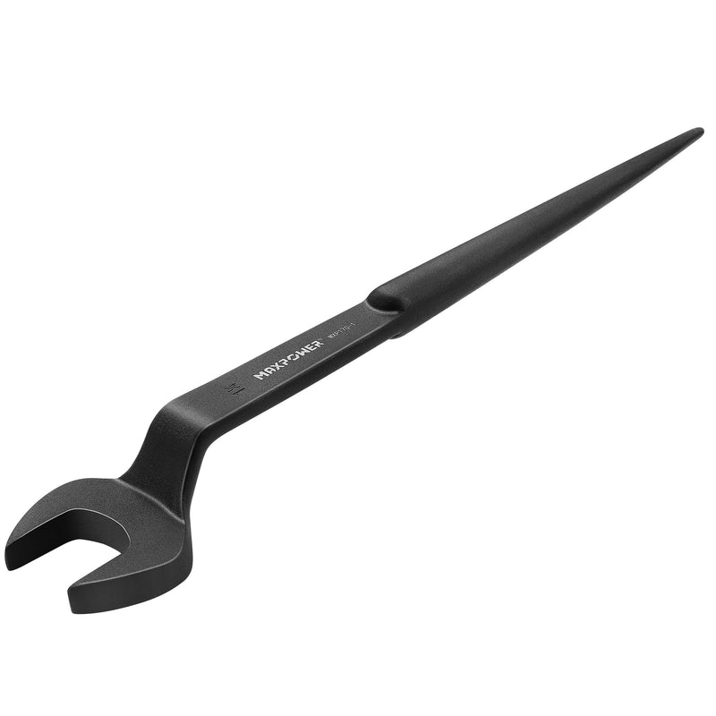 MAXPOWER Spud Wrench, 1-1/4 inch Nominal Opening 1-1/4"