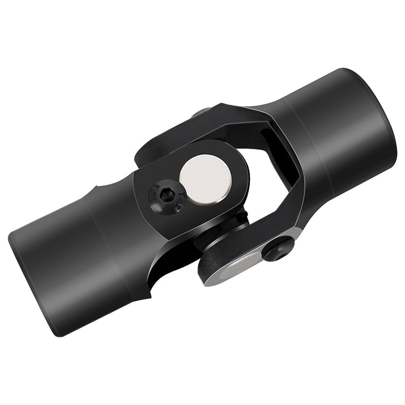 COOL STAR Single Steering Joints 3/4" Round x 3/4" Round Smooth Round U-Joint Shaft 96mm 35° Degree Black 3/4" Round × 3/4" Round 96mm