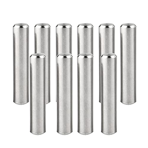 10 PCS M14x60mm Dowel Pins 304 Stainless Steel Cylindrical Pin Pegs Support Shelves Fasten Elements GB119 Fixed Pin Shaft 10