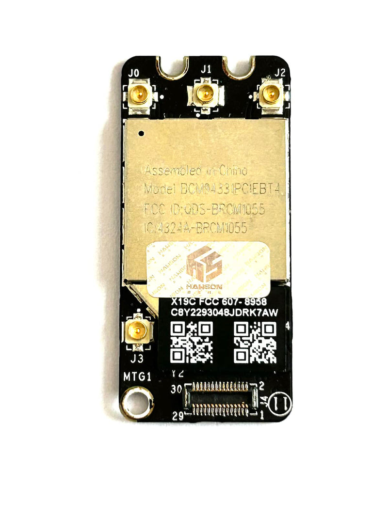 Willhom Airport Bluetooth Wireless WiFi Network Card BCM94331PCIEBT4CAX BCM94331PCIEBT4 Replacement for MacBook Pro Unibody (Early 2011-Mid 2012) A1278 A1286 A1297