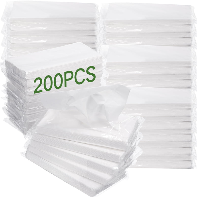 Mudder 8 Pieces Car Tissue Refills, Car Napkin Holder Refill Facial Auto Visor Travel Tissues, 3-ply 30 Sheets/pack, Soft and Smooth