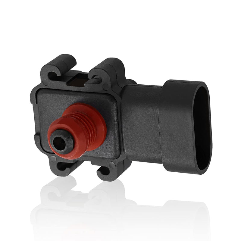 Manifold Absolute Pressure Map Sensor, 09359409, 12614973, 16235939, 16187556, 30889795 Map Sensor Compatible with Chevy Buick Cadillac GMC GM Saturn Oldsmobile