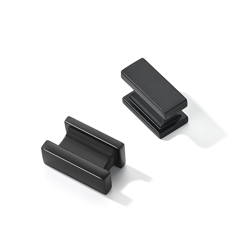 TUNNY 10 Pack Cabinet Knobs-Matte Black Furniture Hardware Knob for Kitchen Cabinet Bathroom Bedroom Dresser Wardrobe Furniture Hardware Knob-10pcs Matte Black