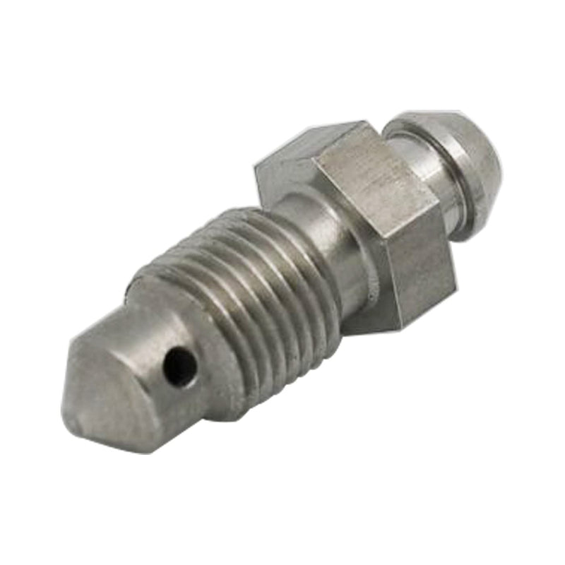Stainless Steel M10x1.0 Metric Brake Bleed Nipple Screw Bleeder Fitting