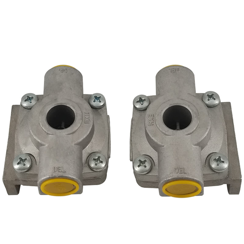 2 PCS Air Brake Quick Release Valve (Compatible with Bendix 229859, Midland KN32005, Haldex 229859X), 2 Pack