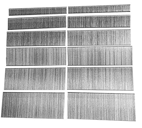 Steel Force FMX200 18 Gauge Brad Nails Mixed 5/8",1",1-1/4",1-1/2",1-3/4",2", 200-Count each size, 1,200-Pack