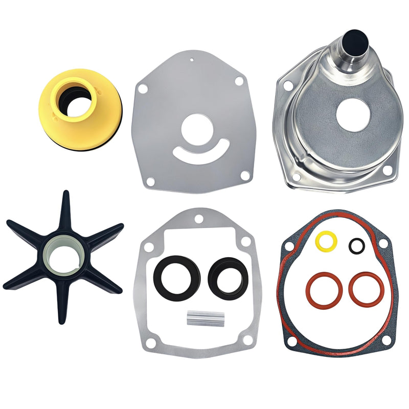 817275A5 Water Pump Impeller Kit for MerCruiser Alpha One Gen 2 Stern Drives and for Mercury Marine 200 225 250 HP Outboard Replace 817275Q05 Sierra 18-3147