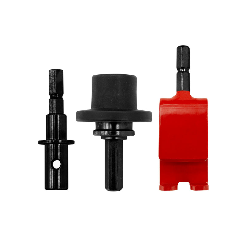 Eskimo 42494 Quick Connect Kit, Drill-Adaptive Augers, Red