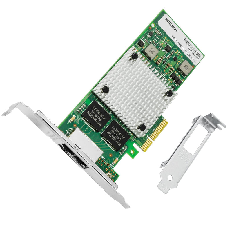 Gigabit Network Card,Dual-Ports RJ45 Copper Ethernet Adapter,with Intel I350-T2 Chip,PCI-Express v2.1 X4 NIC Support Windows/Windows Server/Linux/VMware,Compare to Intel I350-AM2 Intel I350 (2x RJ45)