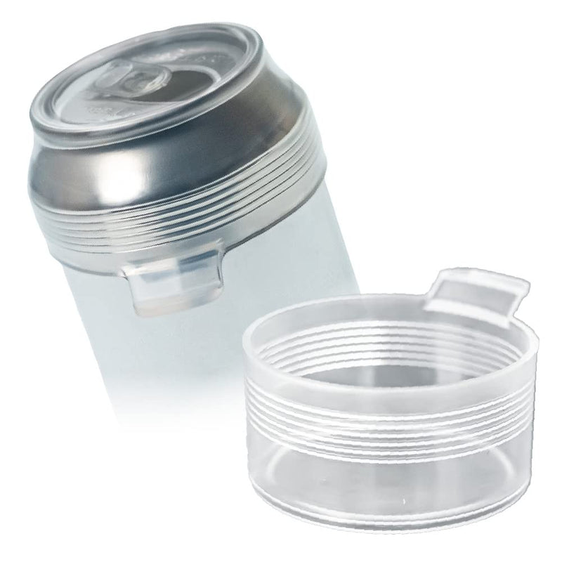 Mochi a girl,Redrink, 2-Pack Silicon Flexible Can Lid Cover,Clear Soda Lid Stopper,Food Can & Jar Cover Top,BPA Free,Reusable Food Suction Lids fits Cup,Dishwasher Safe,2-Pack with 1 Storage Case