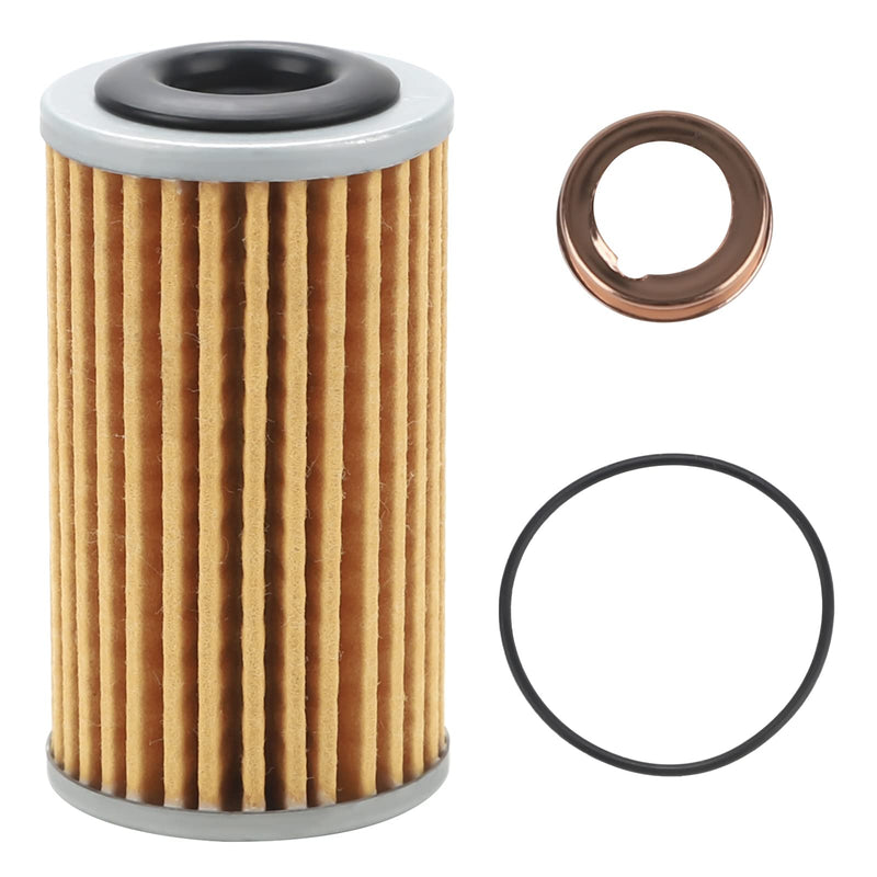 Transmission Oil Filter 31726-28X0A 31726-3JX0A Fits for 2013-2019 Nissan Altima Maxima Murano Sentra Versa Trans Oil Filter Assy with Gasket & Drain Plug Washer
