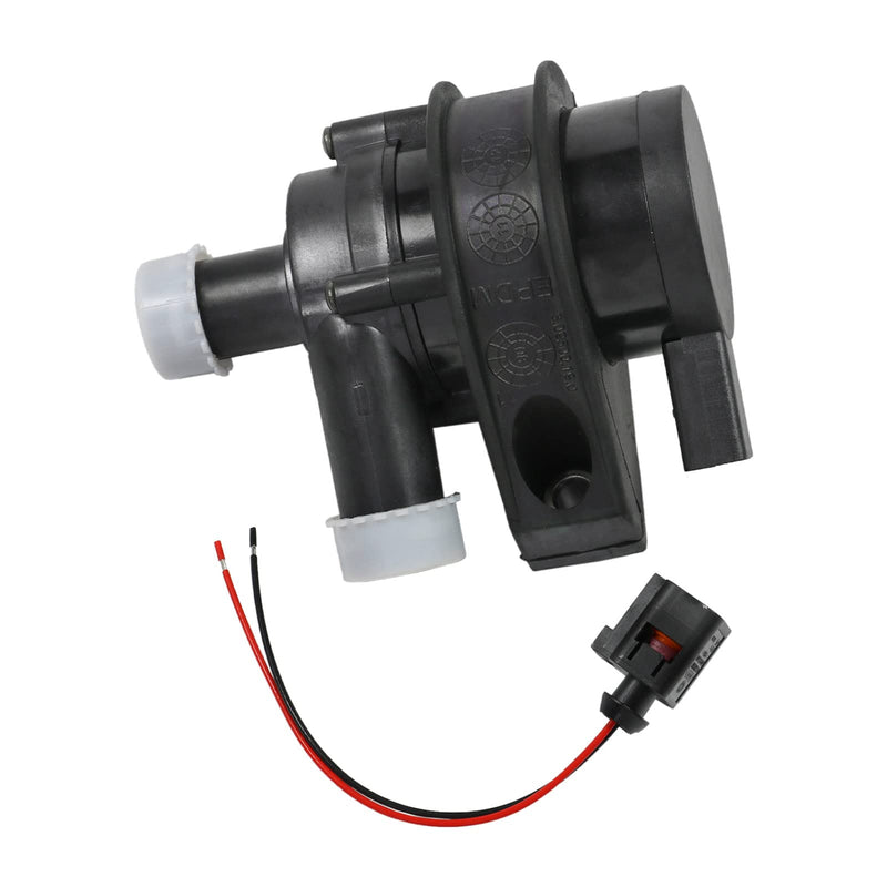 Auxiliary Cooling Water Pump With Plug Compatible With A3 A4 TT,VW Beetle Jetta Passat Tiguan CC Eos Golf GTI - 2.0T Engine Replace 1K0965561J