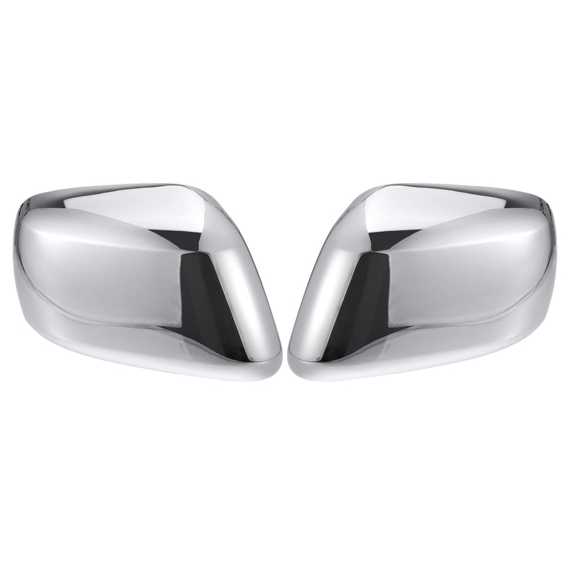X AUTOHAUX 1 Pair Car Exterior Chrome Plated Full Mirror Cover Covers Cap Overlay for Nissan Frontier for Nissan Pathfinder for Nissan Xterra 2005-2015