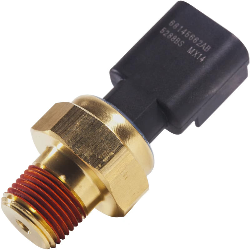68145662AB For Dodge Dart Ram 1500 Transmission Engine Oil Pressure Sensor Switch Oil Sending Unit 2.0 2.4L Chrysler 200 Jeep Cherokee Renegade 68145662AA 926552 926-552 2015 2016 2017 15 16 17