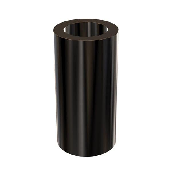 Aluminum Spacer Black 3/4" OD x 1/2" ID x Choose Your Length, Round Spacer Unthreaded Standoff Bushing Plain Finish, Fits Screws Bolts 1/2" or M12 by Metal Spacers Online (1-1/2" Length, 10 Pack) 1-1/2" Length