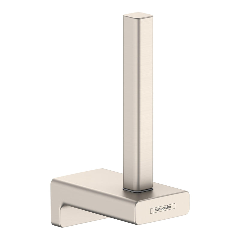 Hansgrohe AddStoris Toilet Paper Holder in Brushed Nickel, 41756820