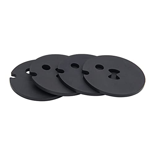 Ganivsor 7204362 (4/Pack) Water Softener Venturi Gasket 720436 Fits for Whirlpool, Kenmore, Kenmore Elite & Ecodyne - 7082582, 7163663, 7190547 and 7176195 Water Softener Parts Replacement