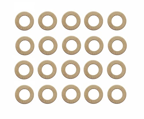 Compatible with Bugout AXIS Lock 535 Pocket Knife Brass Washers