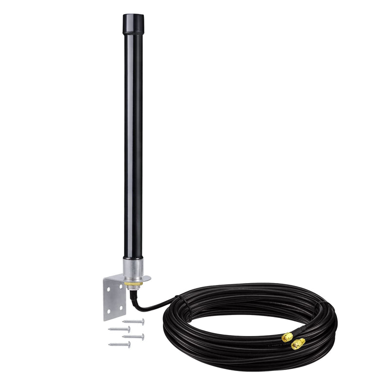 Bingfu 4g LTE Long Range Cellular Trail Camera Antenna 32.8ft Cable - Compatible with Spypoint Link Micro Covert Spartan Stealth Tactacam Muddy Wildlife Hunting Game Cam Outdoor Mobile Security Camera
