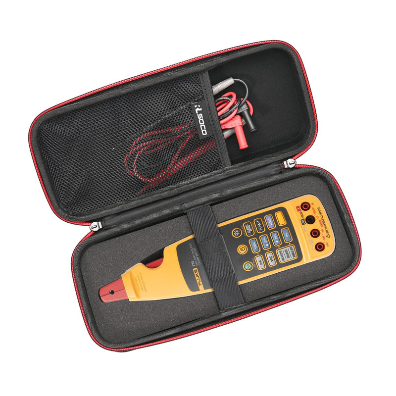 RLSOCO Carrying Case for Fluke 771/772/773 Advanced Milliamp Process Clamp Meter (Case Only)