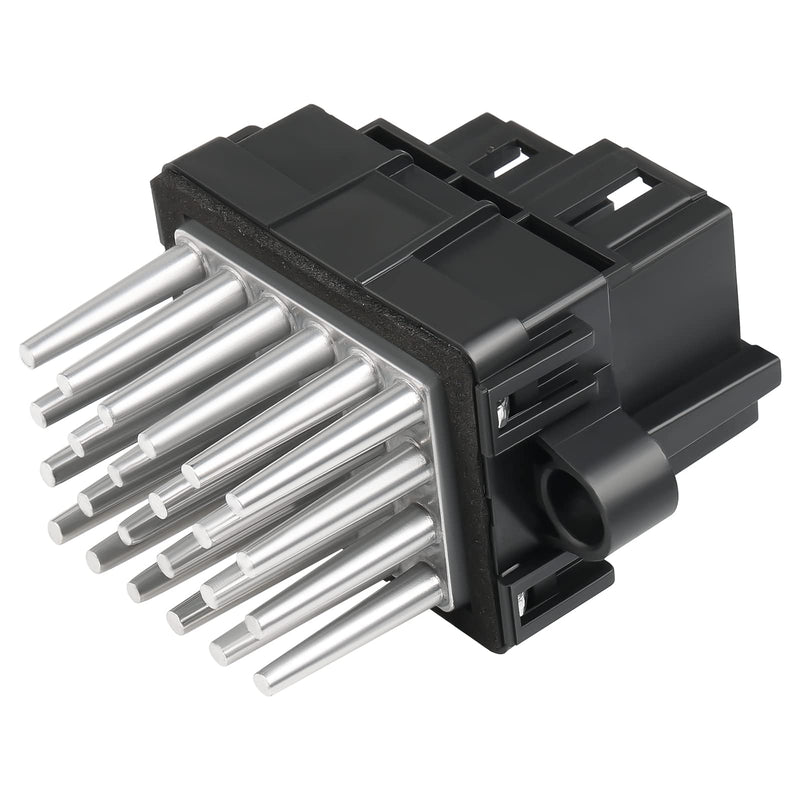 HVAC Blower Motor Resistor Compatible with 2008-2012 Buick 2007-2014 Cadillac Chevy GMC 2008 2009 Hummer H2 2007-2009 Pontiac Suzuki Saturn Replacement for 15141283 15-81638 4P1594