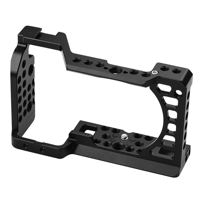 Easy Hood Camera Cage for Sony Alpha A6100/A6400/A6300/A6500/A6000 Camera | Soft Silicone, Enhanced Grip, Slim Fit, Lightweight, Camera Protective Cover, Camera Body Skin Protector, Easy to Install