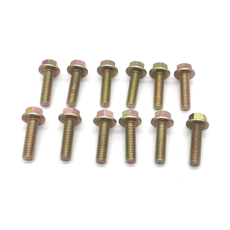 Exhaust Manifold Header Bolts Hardware Kit For LS1 HEADER BOLTS LSX LS2 LS3 LS6 LS7 GM Vortec 4.8L 5.3L 6.0L 6.2L 03413B 11518860 11609481