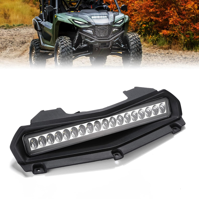 KEMIMOTO Scoop Hood LED Spot Light - Compatible with Rmax2/Rmax4 1000 (2021-2023), Front Auxiliary Daytime Running Light, 1PCS
