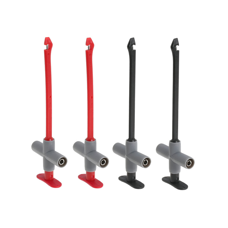 Puncture Probe Test Leads Wire-Piercing Test Clip Multimeter Testing Tool for Automotive Car Repairing and Electrical Testing 4 PCS
