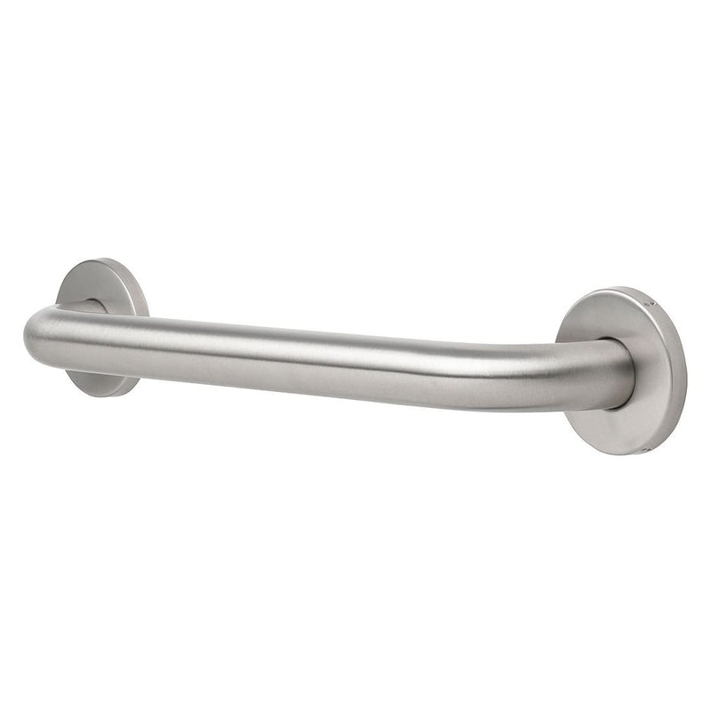 Homewerks 068 HW11424SS 24 inch Bathroom Grab Bar with 1-1/4 Inch Diameter and Concealed Screws ADA Compliant, Stainless Steel 1.25 Inch Diameter