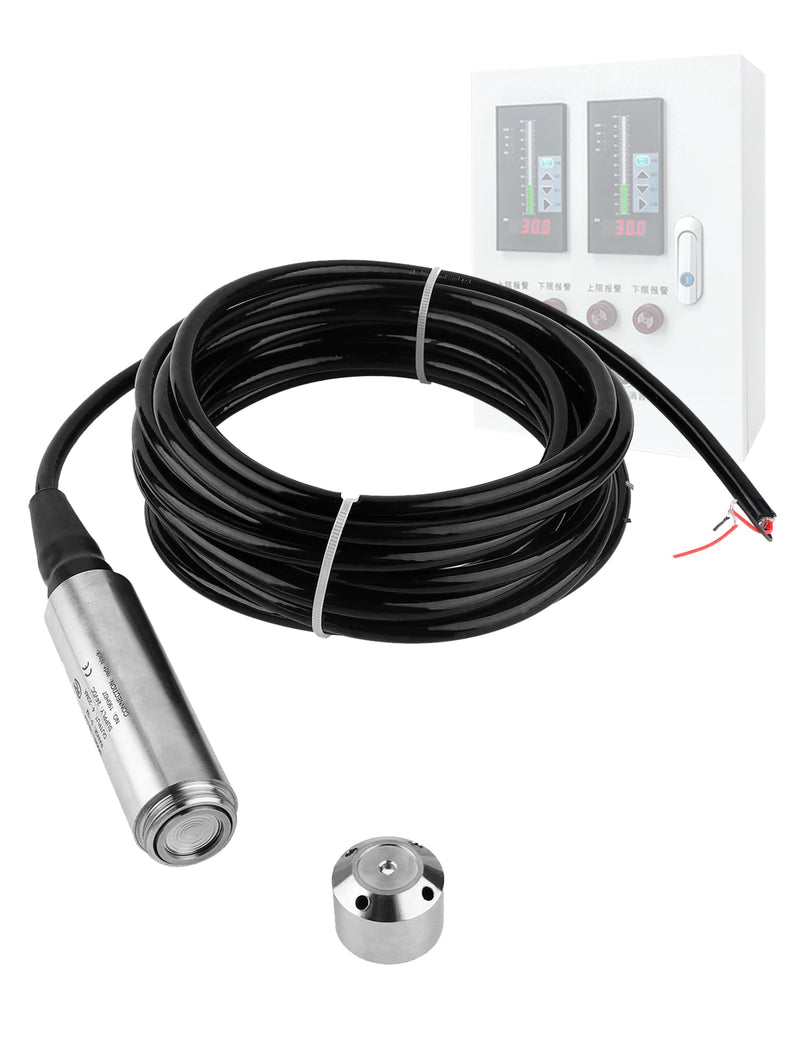 Liquid Level Sensor Cable Submersible Transmitter Water Level Sensor Detector Cable, IP68 Liquid Level Transducer, 4-20mA Water Level Sensor Detector 0-39.37 inch