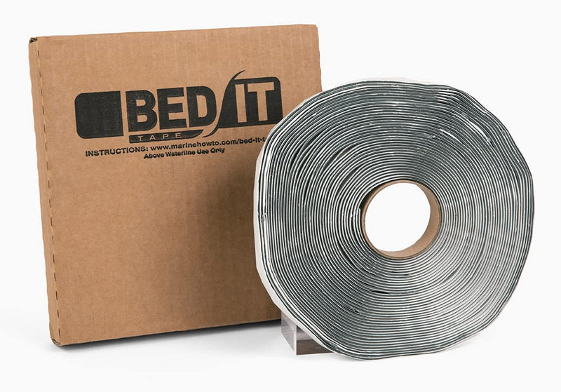 Tape, Butyl, for Marine Deck and RV Hardware (50 Foot Roll x 1/2" Wide)