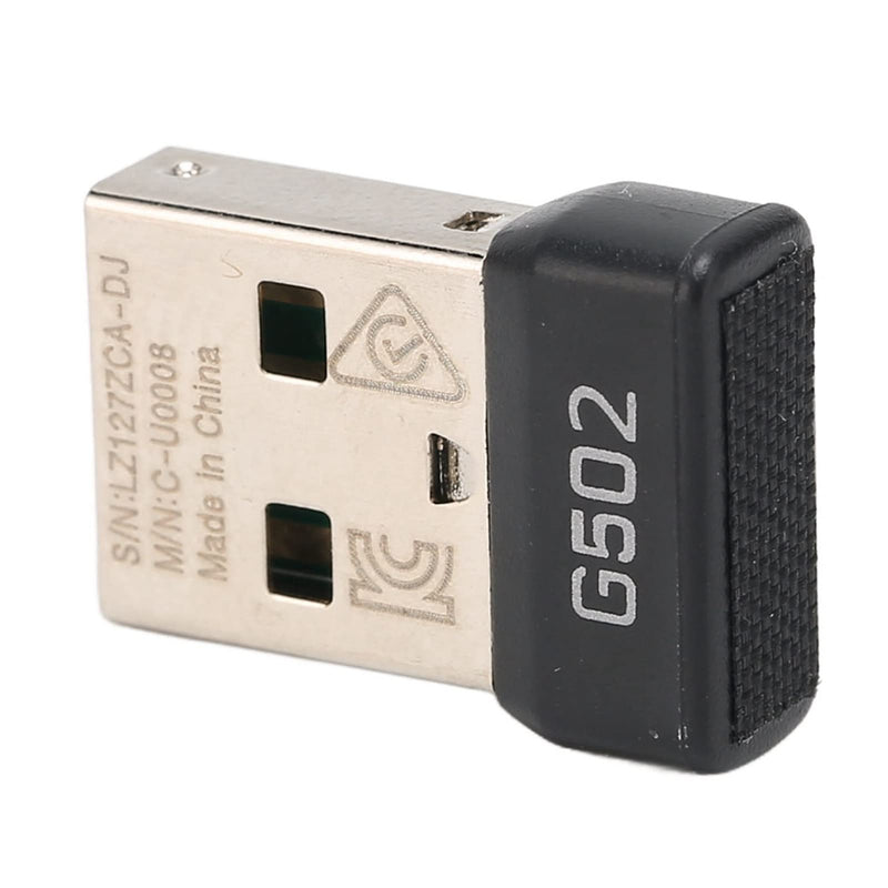 Cuifati 2.4GHz USB Mouse Adapter for G502 LIGHTSPEED, Plug and Play, Portable Size